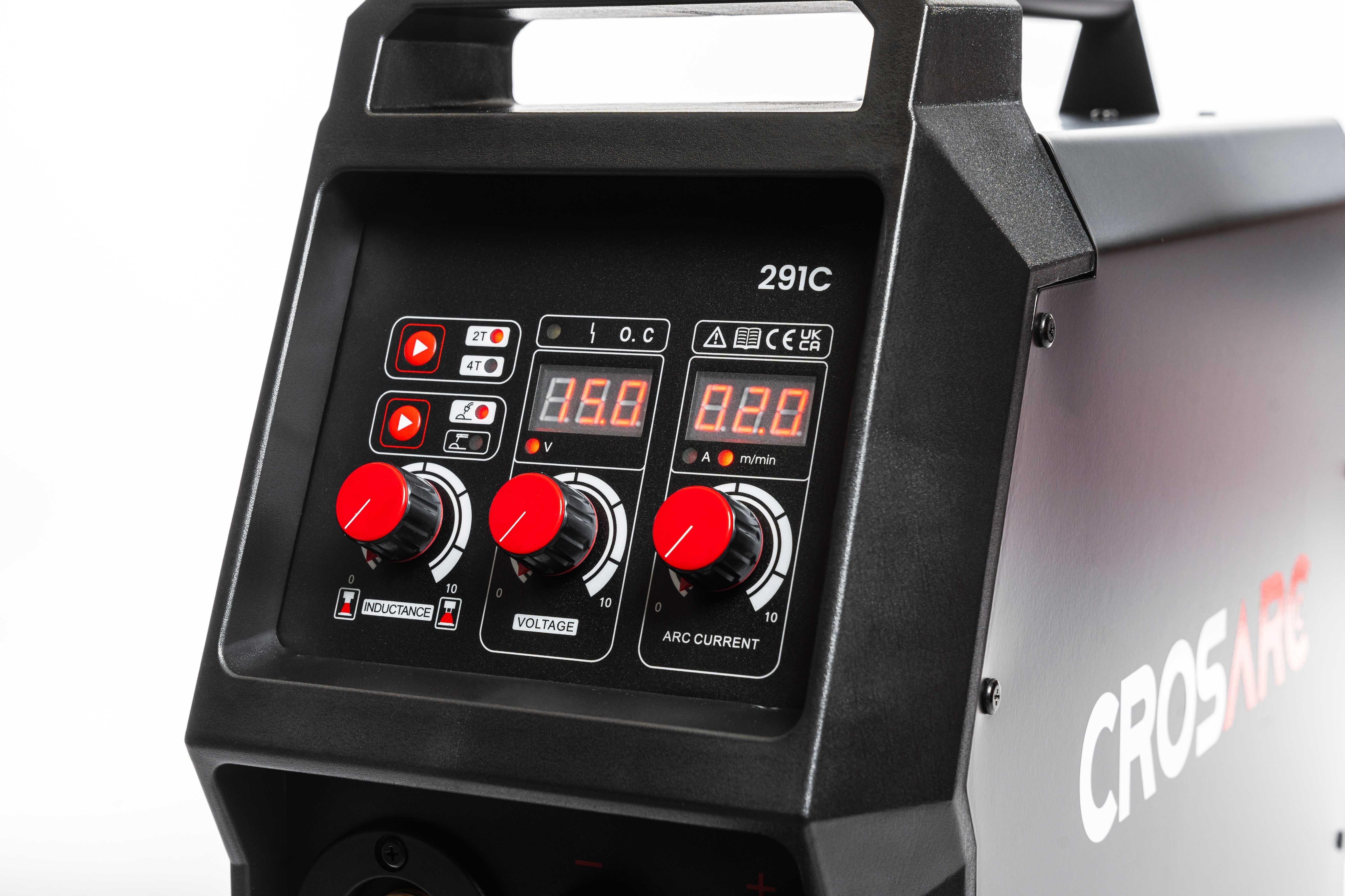 CROSARC MIG Inverter Welder (291C) Angle Display CROSARC MIG Inverter Welder (291C) Angle Display